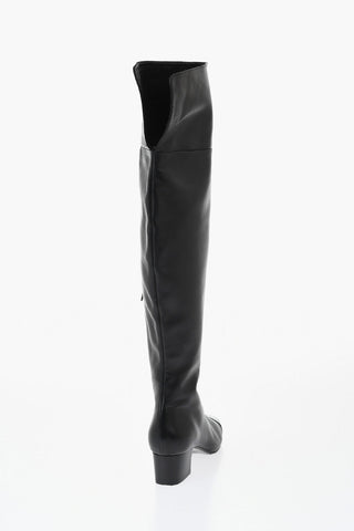Leather Boots BRIGITTE with Square Toe 4.5cm Heel