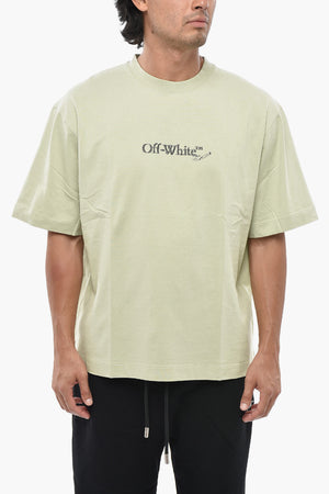 Rundhals-T-Shirt SCRIBBLE ARROW aus Baumwoll-Jersey