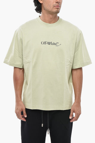 Crew Neck T-Shirt SCRIBBLE ARROW Cotton Jersey