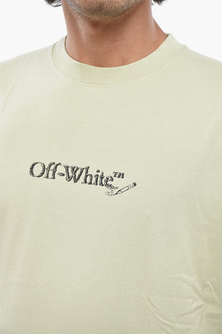 Crew Neck T-Shirt SCRIBBLE ARROW Cotton Jersey
