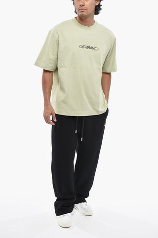 Crew Neck T-Shirt SCRIBBLE ARROW Cotton Jersey