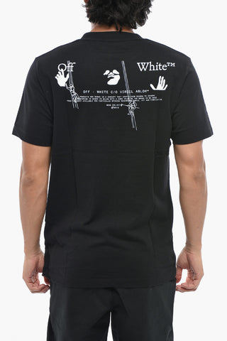 T-Shirt Girocollo LOGO WORKERS Slim Fit con Ricamo sul Fronte