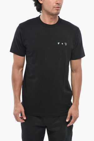 Rundhals-T-Shirt IBIZA aus Baumwolljersey mit ikonischem Print