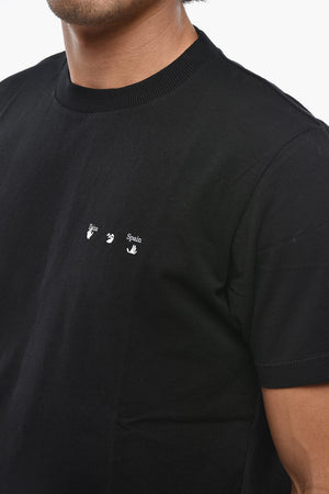 Rundhals-T-Shirt IBIZA aus Baumwolljersey mit ikonischem Print