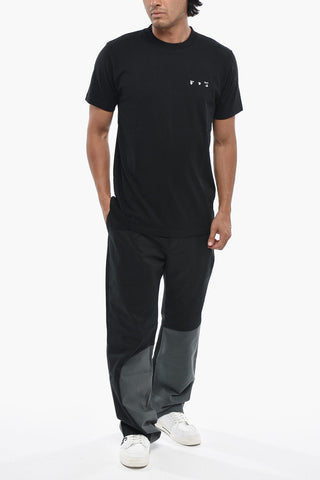 Crewneck Cotton-Jersey T-Shirt IBIZA with Iconic Print