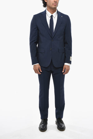 CC COLLECTION Mohair-Blend Slim-Fit Suit