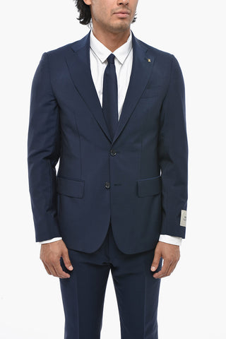 CC COLLECTION Mohair-Blend Slim-Fit Suit