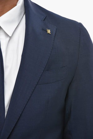 CC COLLECTION Mohair-Blend Slim-Fit Suit