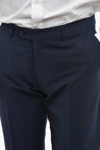 CC COLLECTION Mohair-Blend Slim-Fit Suit