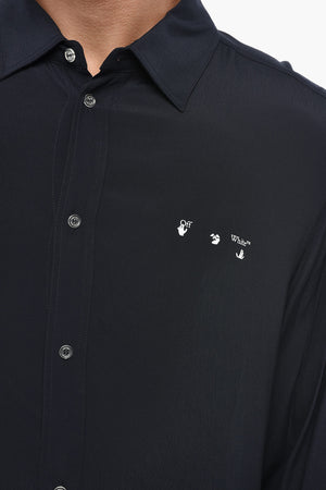 Solid-Color Shirt STAFF with Printed Logo