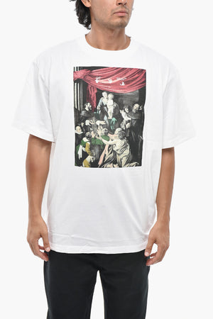 T-Shirt Girocollo CARAVAGGIO Oversize Fit Stampata