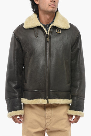 Giubbotto Aviator in Shearling