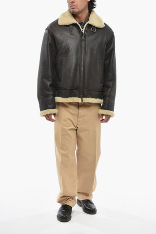 Giubbotto Aviator in Shearling