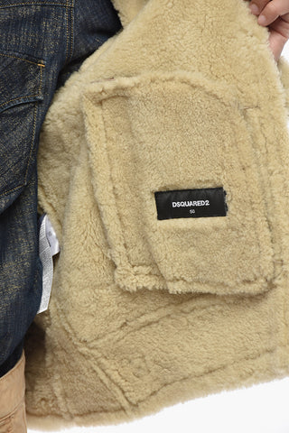 Giubbotto Aviator in Shearling