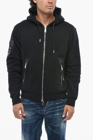 DUCATI Cotton Hoodie With Logo Logo Patch Tone-On-Tone
