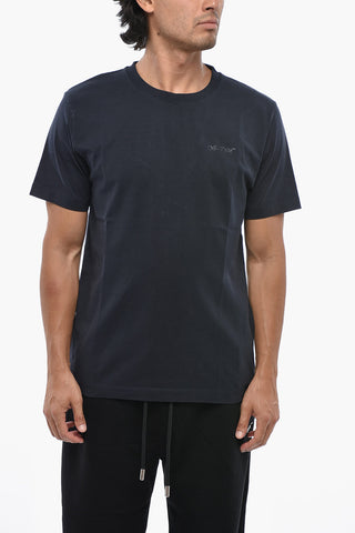 Crew Neck Slim Fit T-Shirt STAFF UNIFORM with Tone-on-Tone Logo