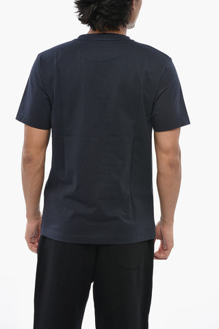 Crew Neck Slim Fit T-Shirt STAFF UNIFORM with Tone-on-Tone Logo