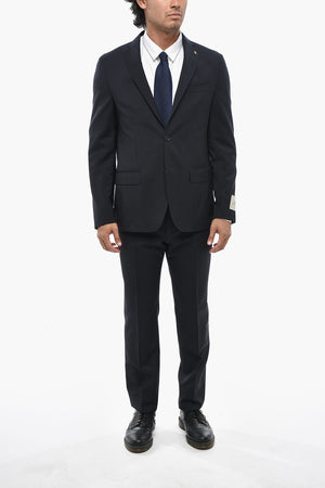 CC COLLECTION Abito in Lana Vergine Due Spacchi Rever Classico