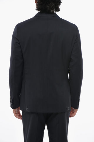 CC COLLECTION Abito in Lana Vergine Due Spacchi Rever Classico