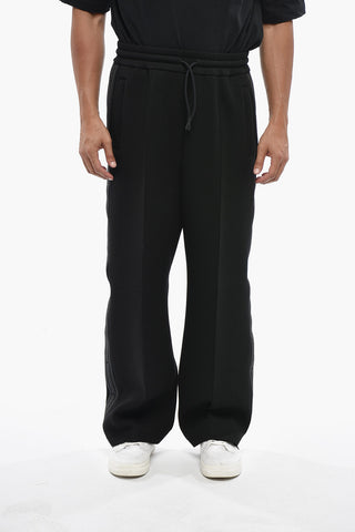 Straight-Leg Joggers With Branded Side Stripe