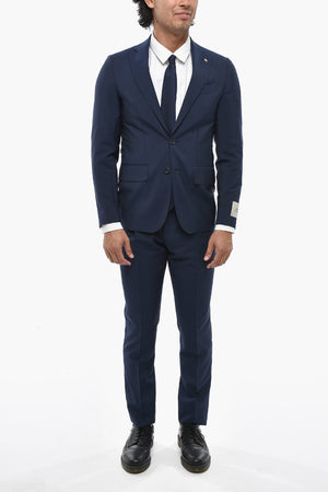 CC COLLECTION Abito in Lana Vergine e Mohair Due Spacchi Rever Classico