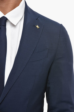 CC COLLECTION Abito in Lana Vergine e Mohair Due Spacchi Rever Classico