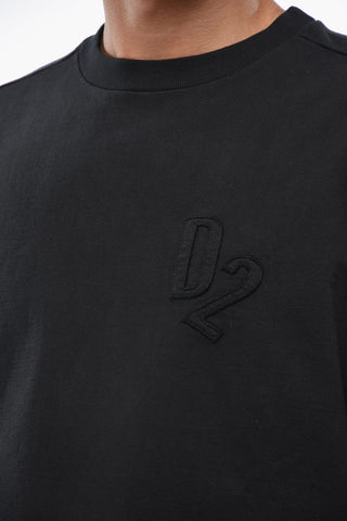 T-Shirt Loose Fit ADA con Logo in Applicazione