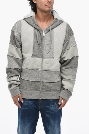 MAGLIANO Felpa in Cotone e Lana con Cappuccio e Chiusura Zip