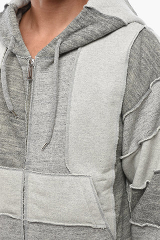 MAGLIANO Felpa in Cotone e Lana con Cappuccio e Chiusura Zip