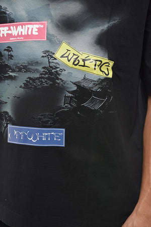 T-Shirt Girocollo Stampata