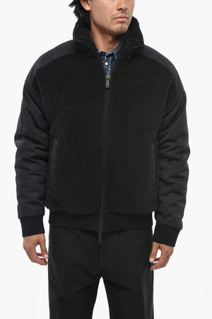 ICON Padded Jacket with Faux Fur Details