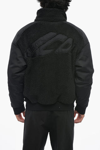 ICON Gepolsterte Jacke mit Kunstpelz-Details