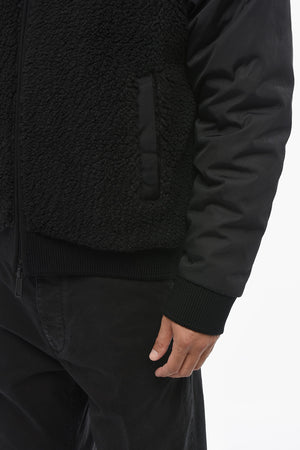 ICON Padded Jacket with Faux Fur Details
