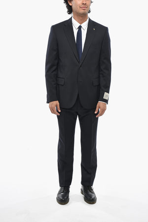 CC COLLECTION Abito in Lana Vergine Due Spacchi Rever Classico