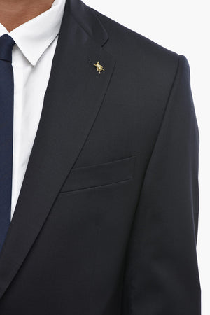 CC COLLECTION Abito in Lana Vergine Due Spacchi Rever Classico