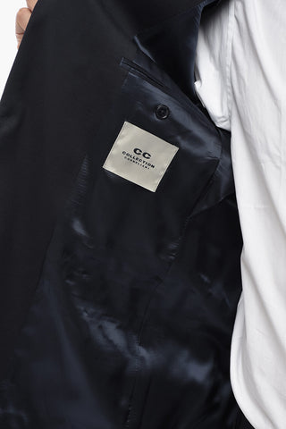 CC COLLECTION 버진 울 정장 양측 트임 클래식 라펠