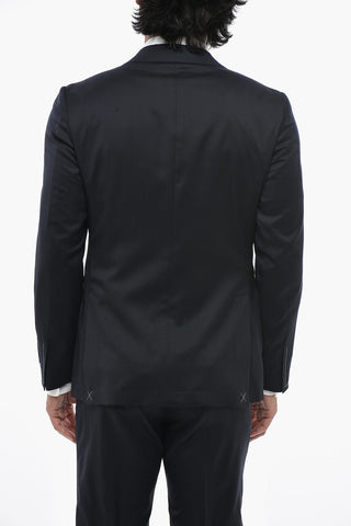 CC COLLECTION 버진 울 정장 피크 라펠