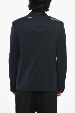 버진 울 블레이저 STAFF UNIFORM 클래식 라펠