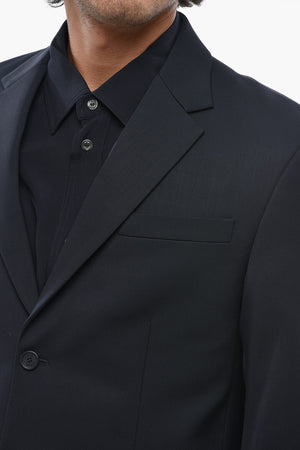 Virgin Wool Blazer STAFF UNIFORM with Classic Lapel