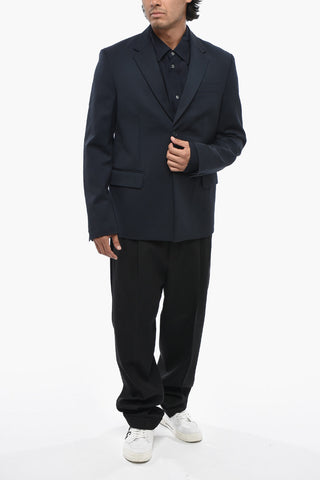 버진 울 블레이저 STAFF UNIFORM 클래식 라펠