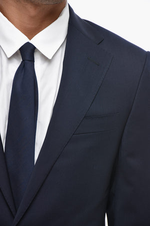 Virgin Wool Suit LEADER with Classic Notch Lapel