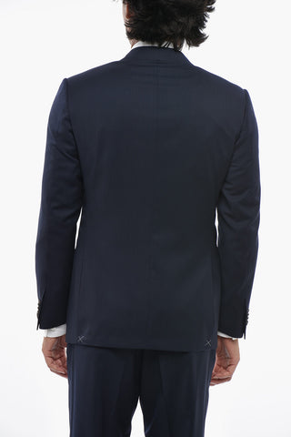 Virgin Wool Suit LEADER with Classic Notch Lapel
