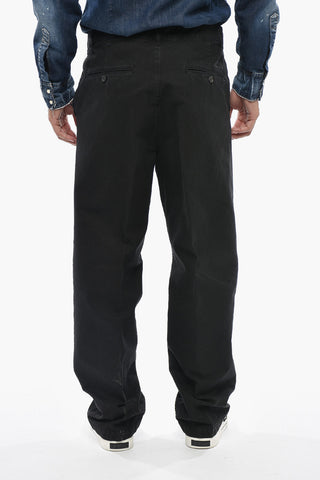 Gerade Geschnittene Chinohose LOOSE In Uni