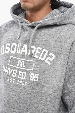 Felpa Hoodie JUST RIGHT FIT in Tinta Unita con Logo Stampato