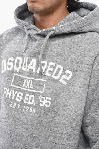Solid-Color Hoodie JUST RIGHT FIT With Printed Logo