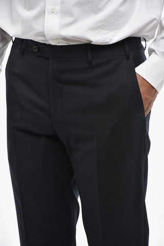 Virgin Wool Suit LEADER with Classic Notch Lapel