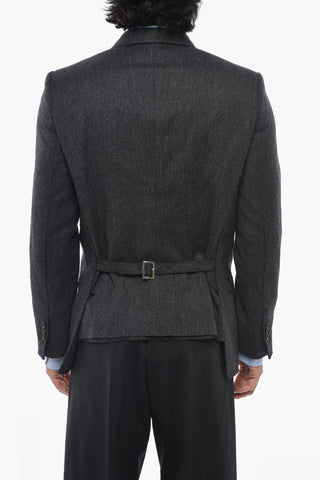 MAGLIANO Virgin Wool Blazer with Back Martingale
