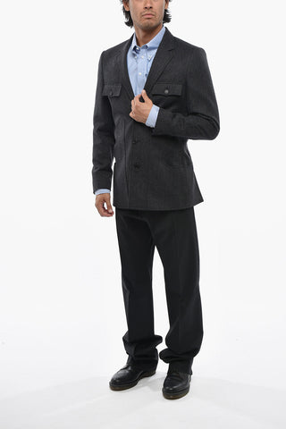 MAGLIANO Virgin Wool Blazer with Back Martingale