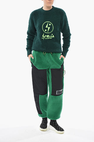 Fleece Pants KARA With Elastic Waist And Oversized Pocket