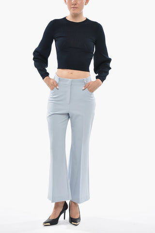 Pantaloni 5-Tasche Svasati 